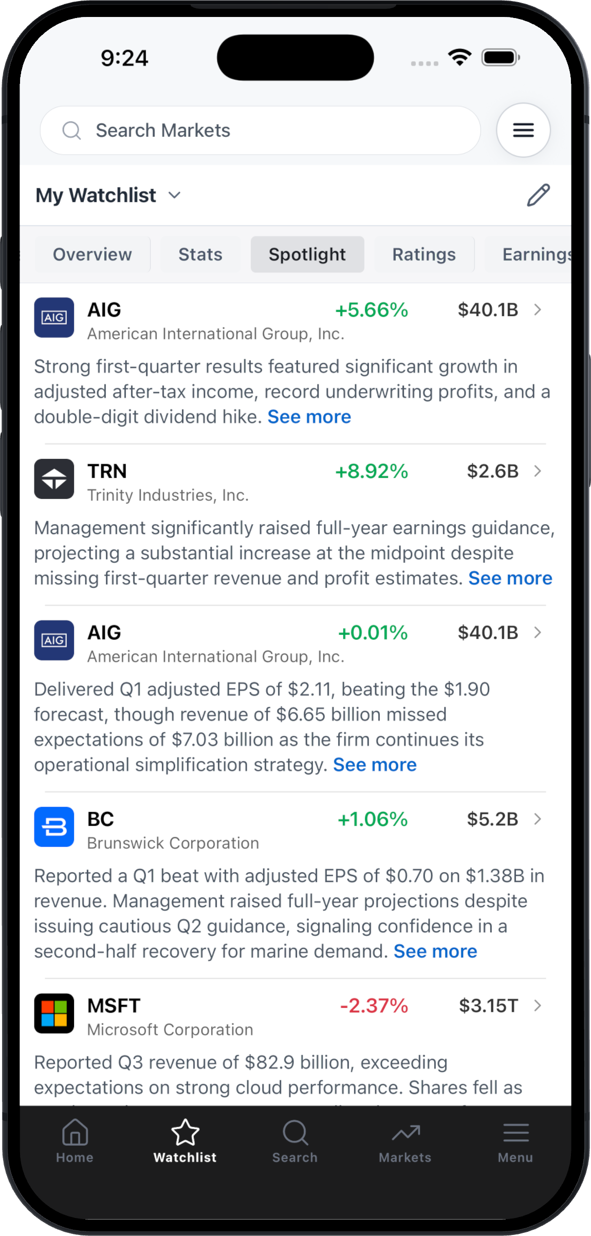 StockSight screenshot 3